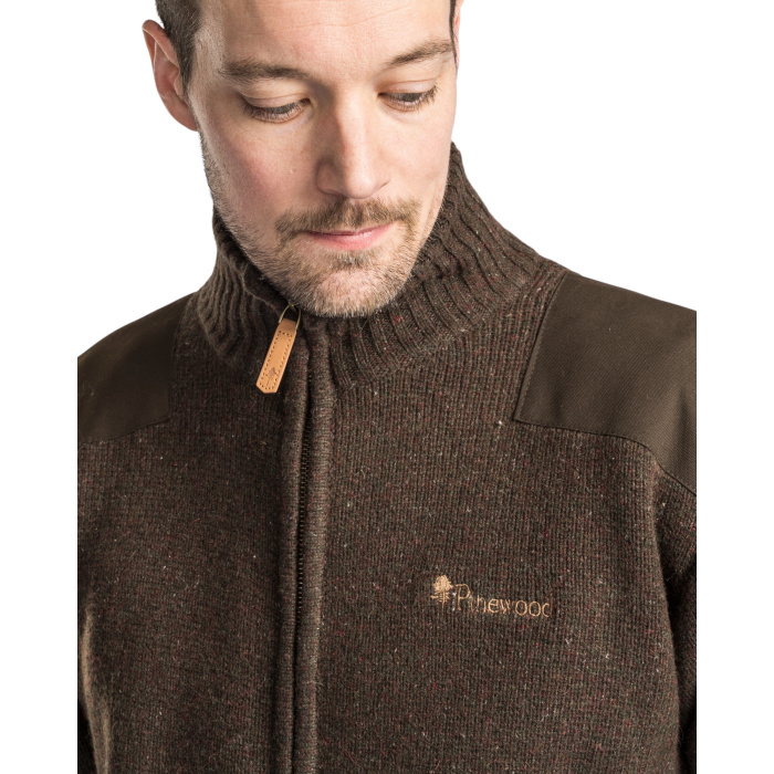 Sweter męski PINEWOOD HURRICANE FULL ZIP 5479